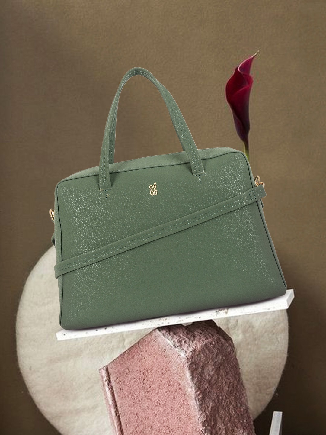 

Baggit PU Oversized Structured Shoulder Bag, Assorted