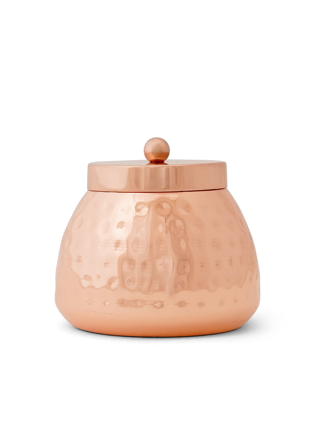 

10club Narciso Red Scented Hammered Copper Jar Candle