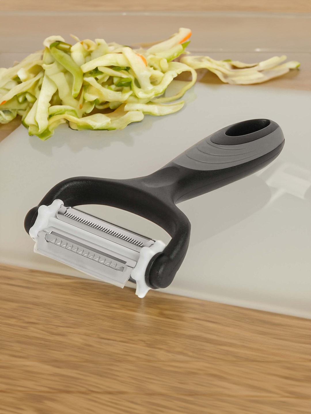 

10club Black & Steel Multi-head Peeler