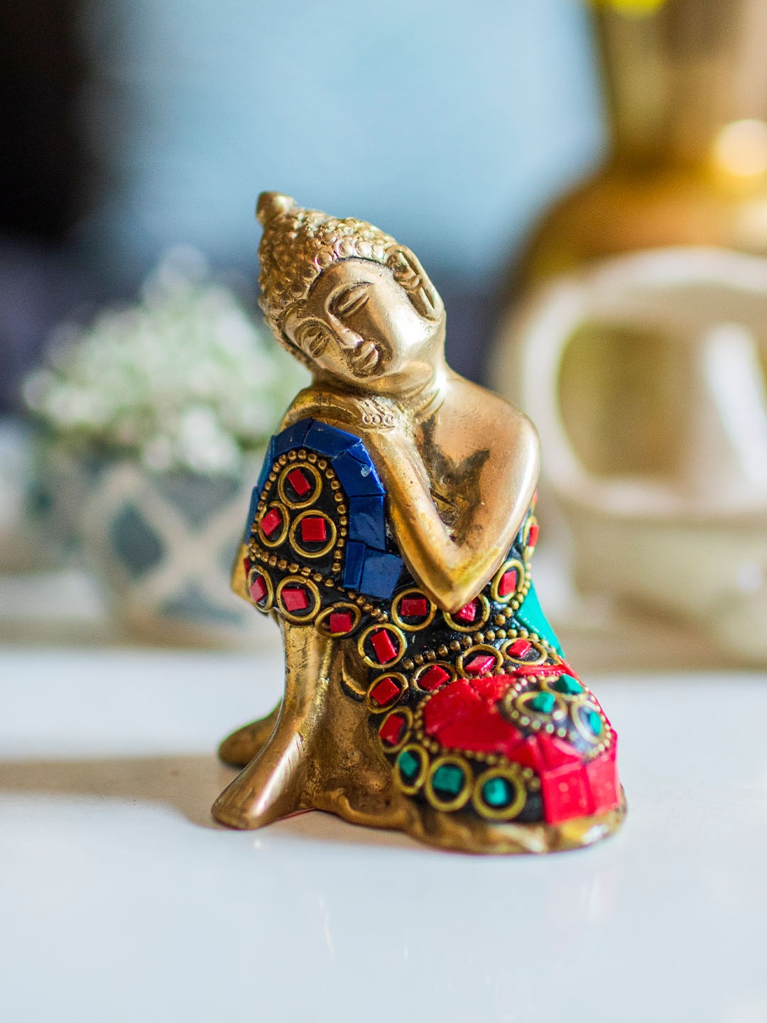 

10club Gold-Toned Religious Idol Showpiece