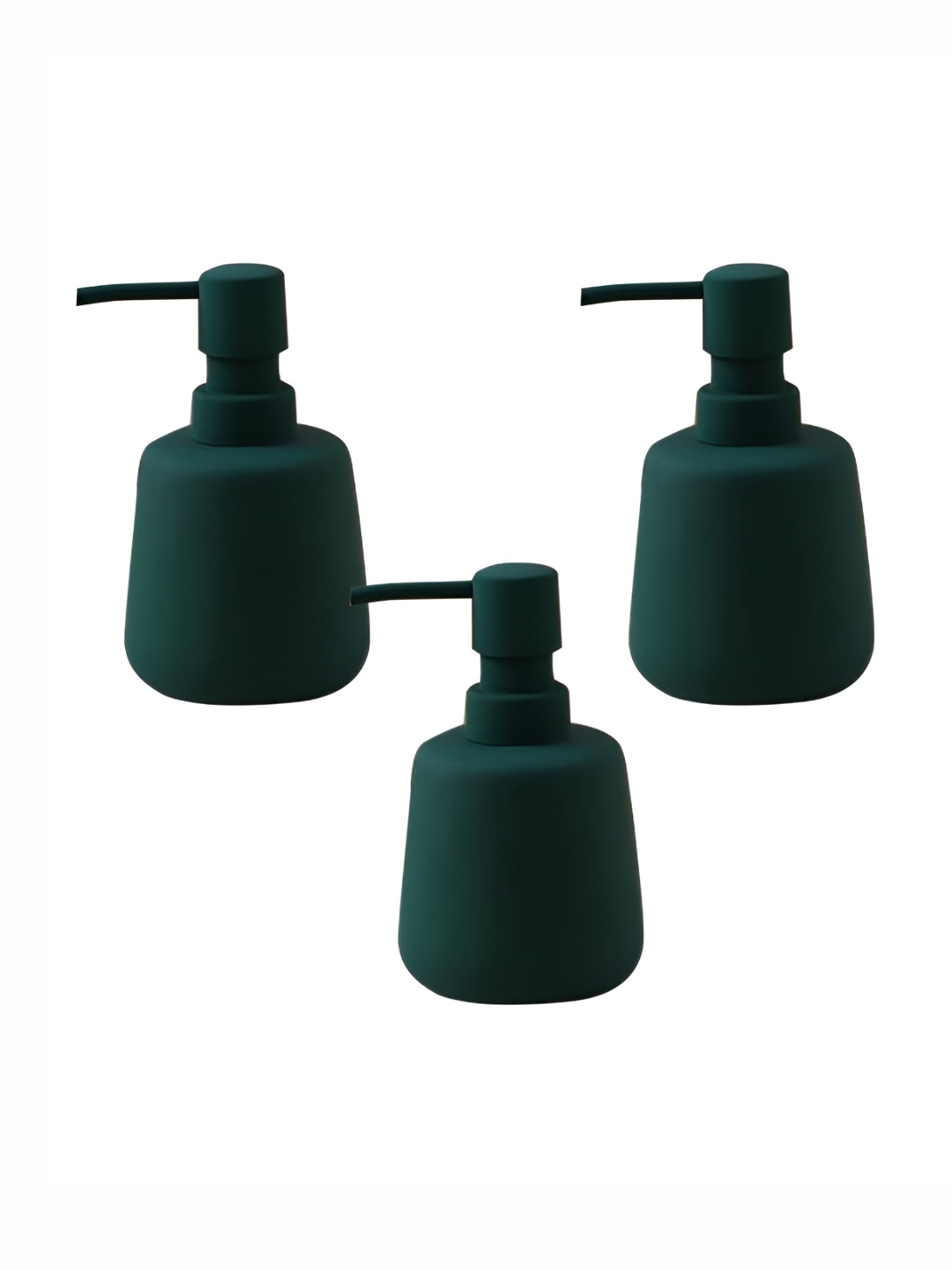 

The Better Home Green 3 Pieces Ceramic Soap Dispensers 260 ml Each
