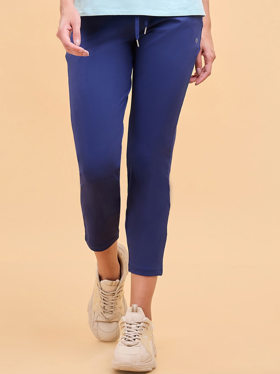 

Enamor Womens Women Dry Fit Antimicrobial Track Pant, Blue