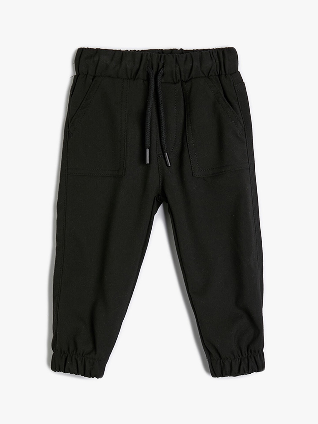 

Koton Boys Mid-Rise Joggers, Black
