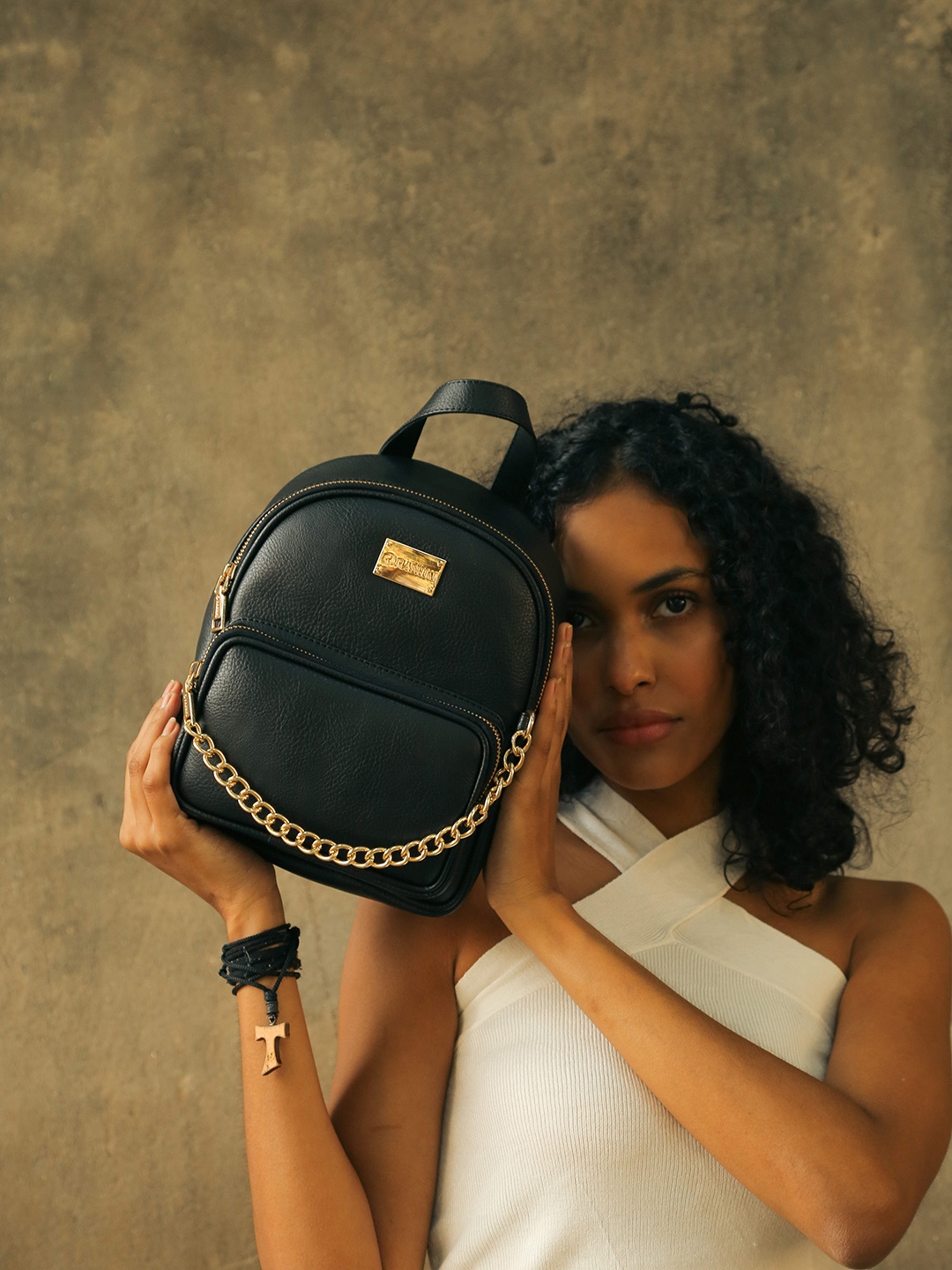 

RASHKI Women HALO Small Ergonomic Backpack, Black