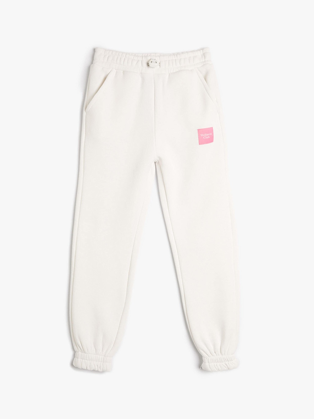 

Koton Girls Mid-Rise Joggers, White