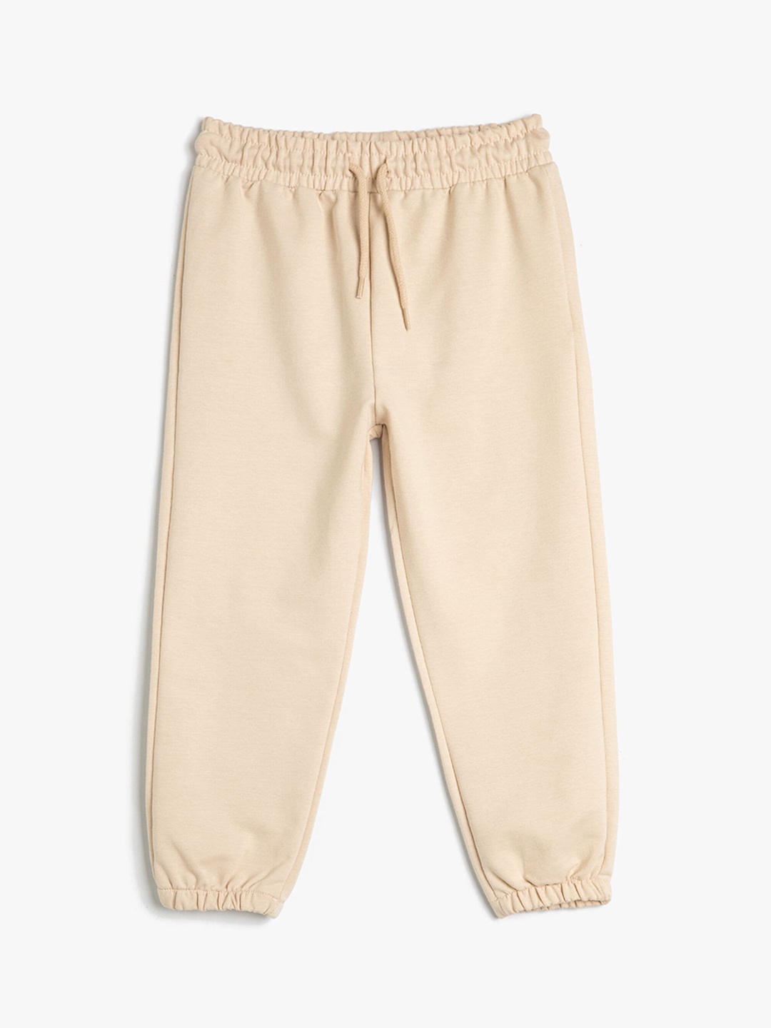 

Koton Girls Pure Cotton Joggers, Beige
