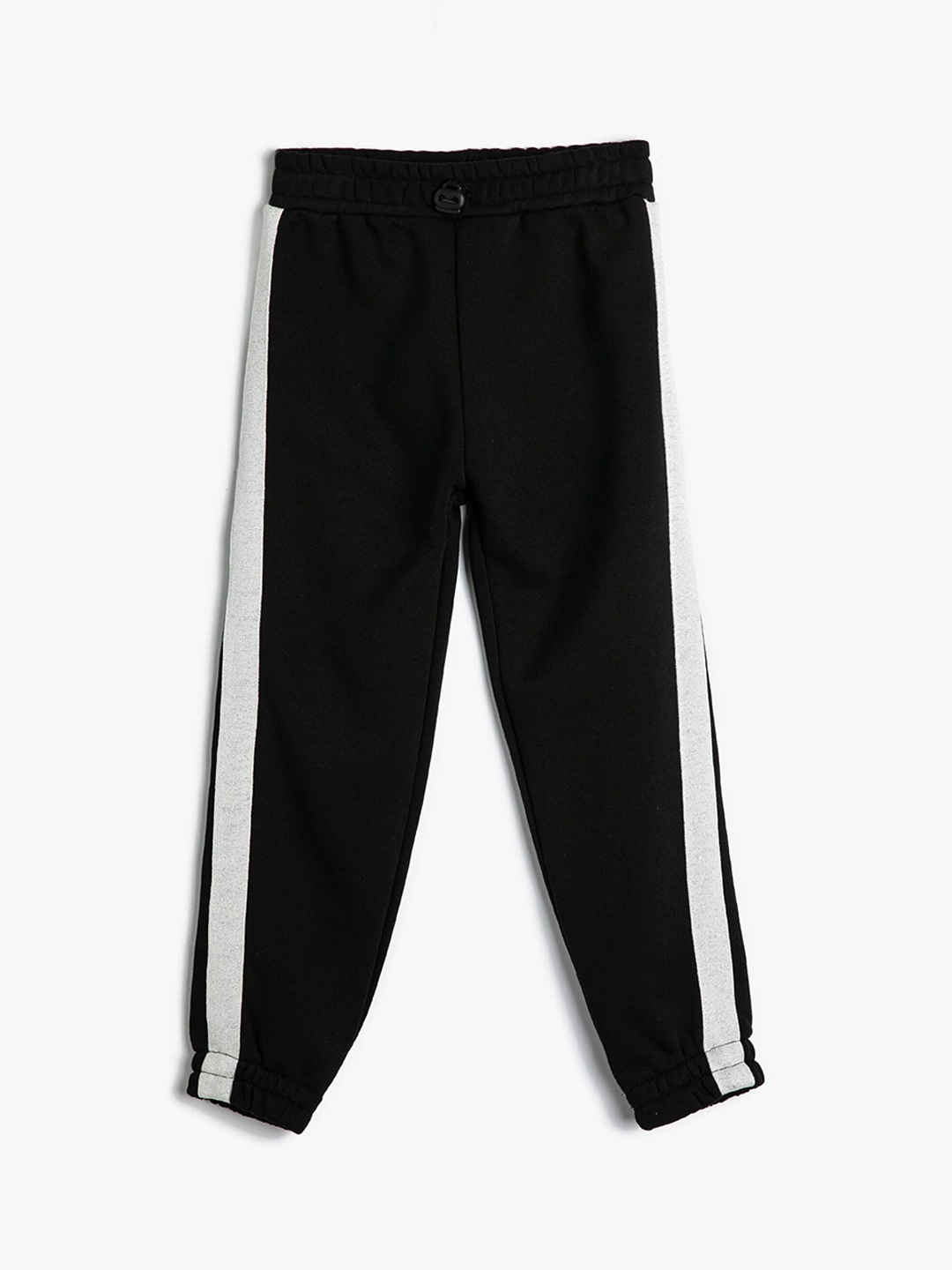 

Koton Girls Mid-Rise Joggers, Black