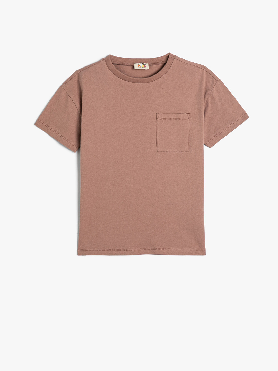 

Koton Boys Pure Cotton T-shirt, Brown