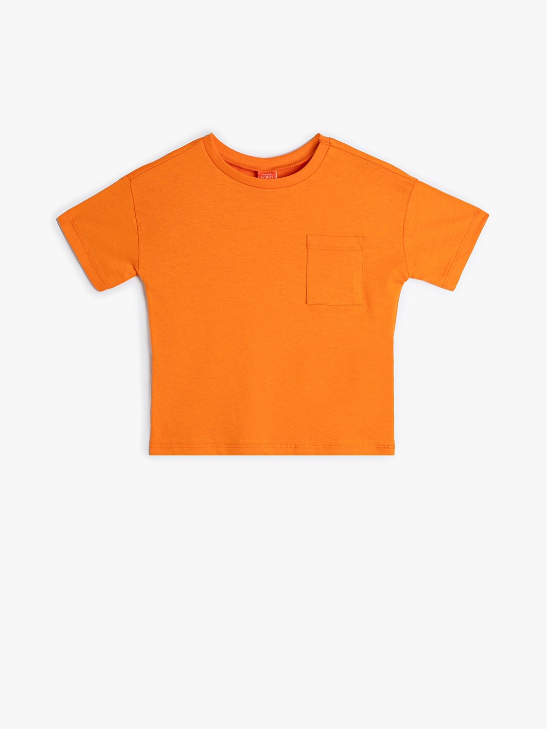 

Koton Boys Cotton Regular Fit T-shirt, Orange