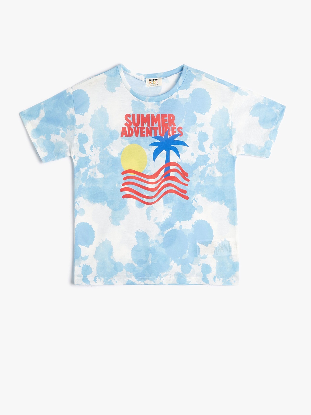 

Koton Boys Graphic Printed Casual T-shirt, White