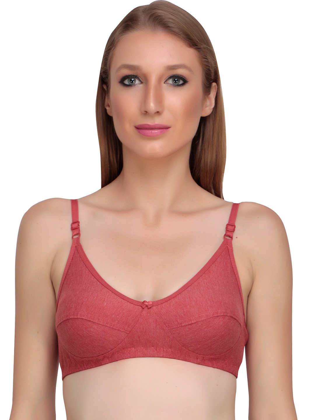 

Liigne Full Coverage Non Padded Everyday Bra With All Day Comfort, Rose