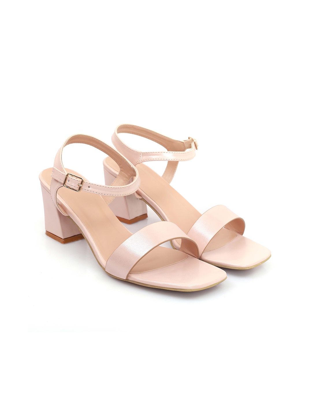 

Elevato Basics Women Block Heel Sandals, Pink