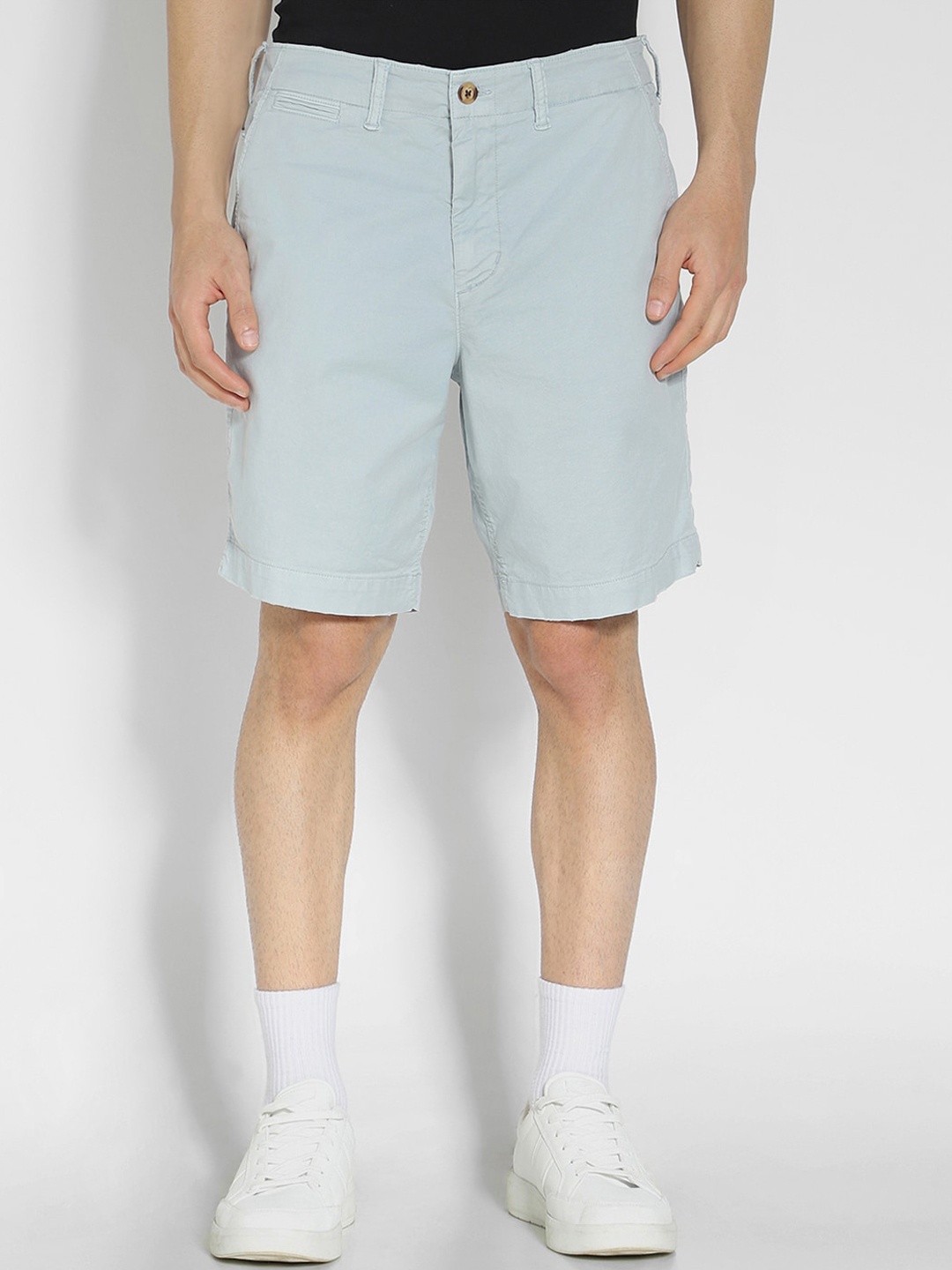 

AMERICAN EAGLE OUTFITTERS Men Mid-Rise Regular Shorts, Blue