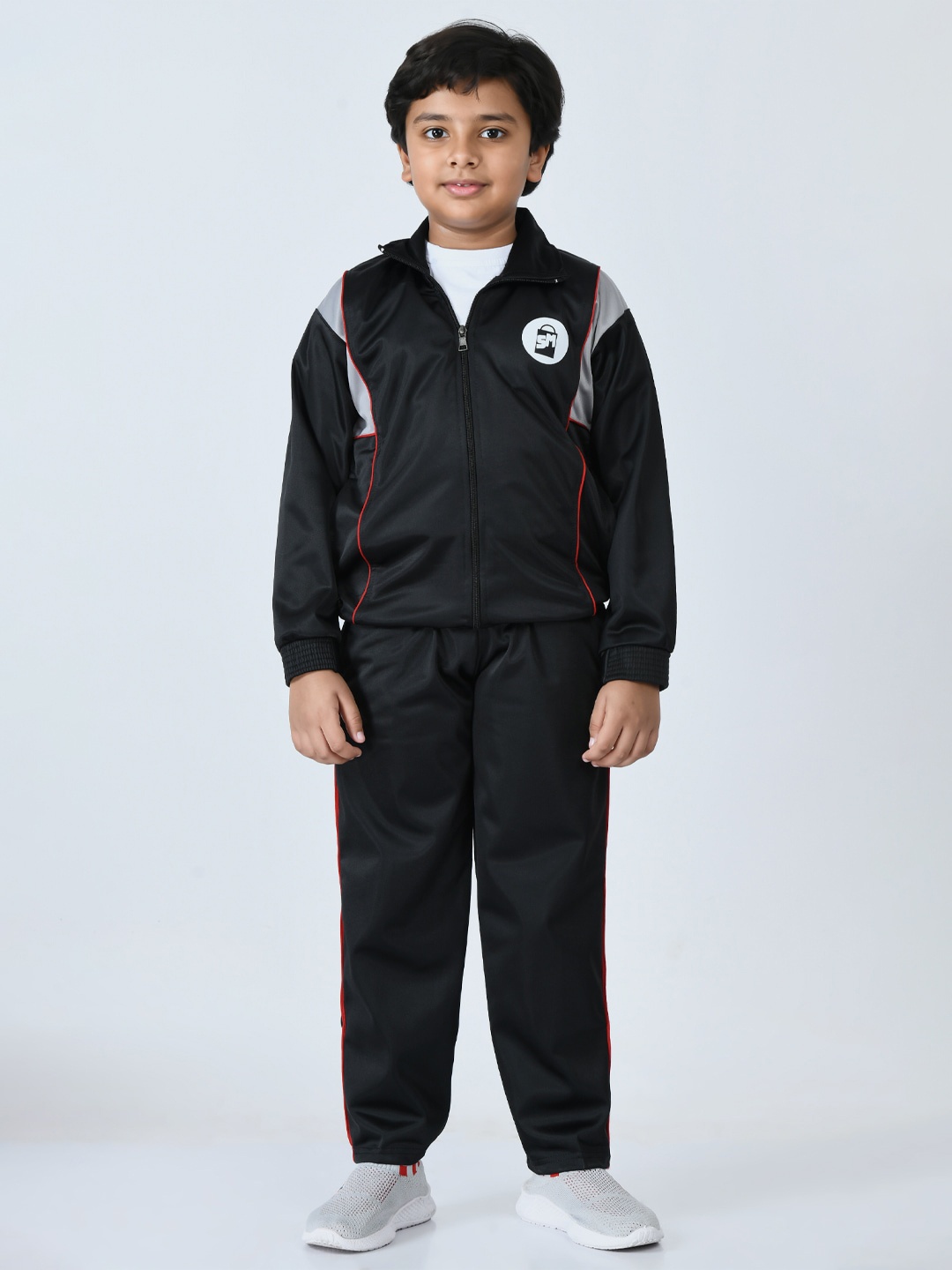 

SMSHOPMORE Mid-Rise Tracksuits, Black