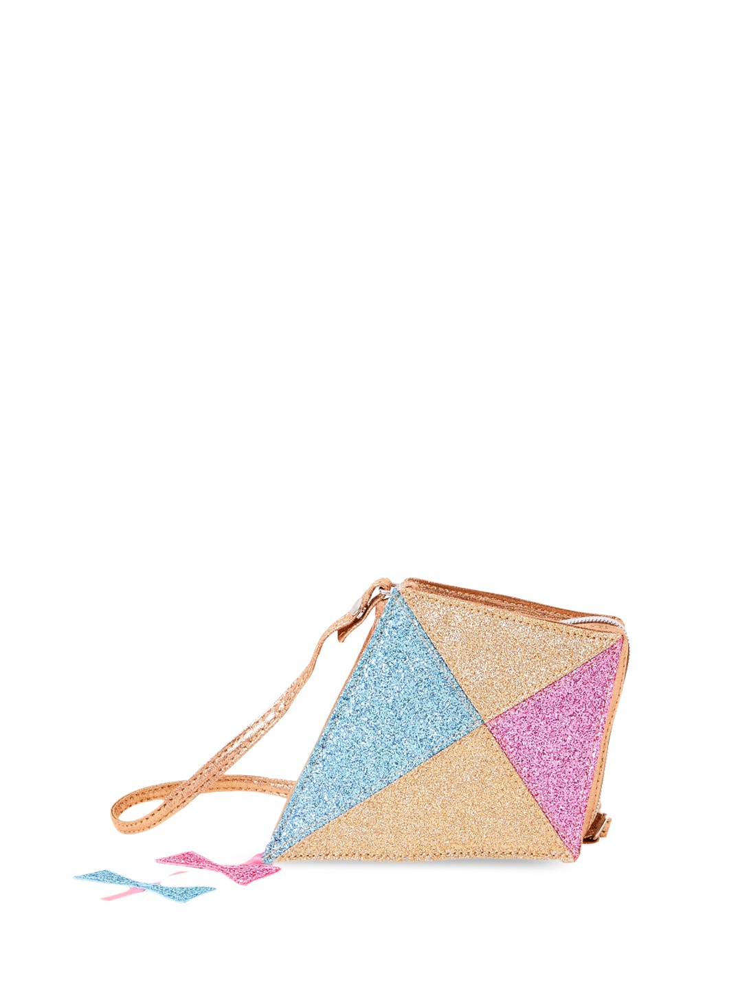 

Accessorize Textured PU Bucket Satchel with Tasselled, Multi