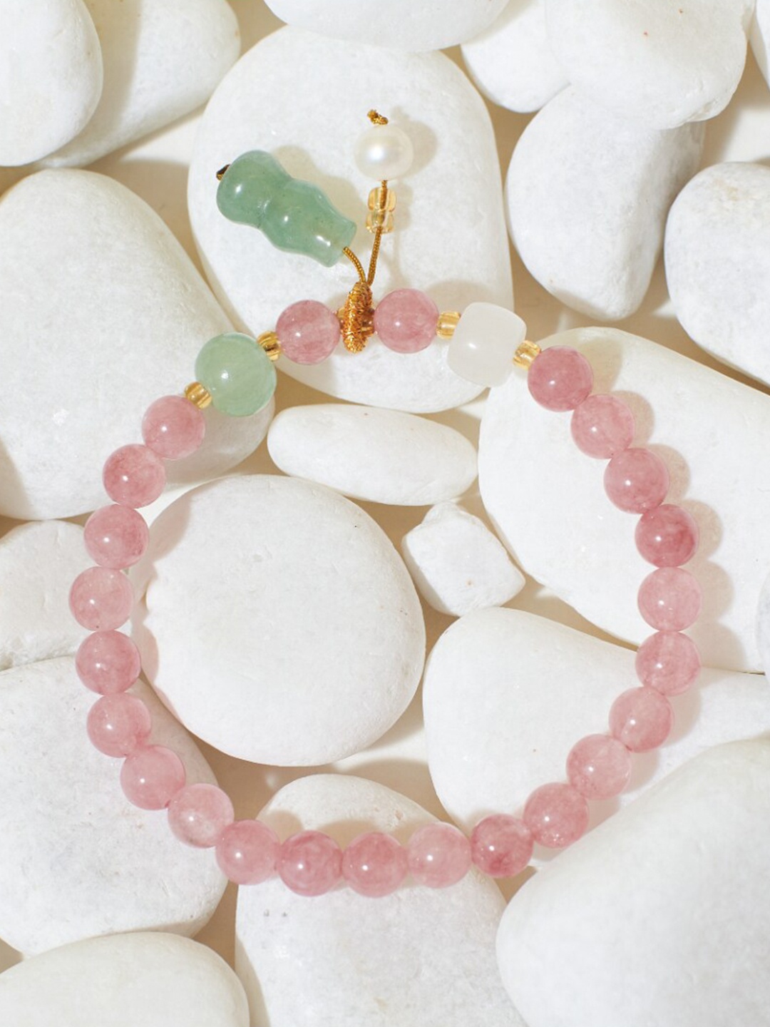 

SALTY Women Crystals Bracelet, Pink