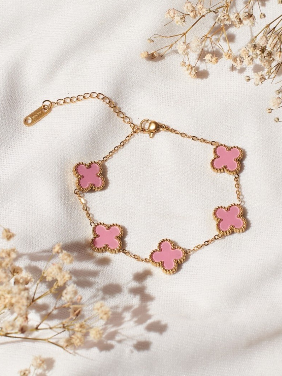 

SALTY Women Link Bracelet, Pink