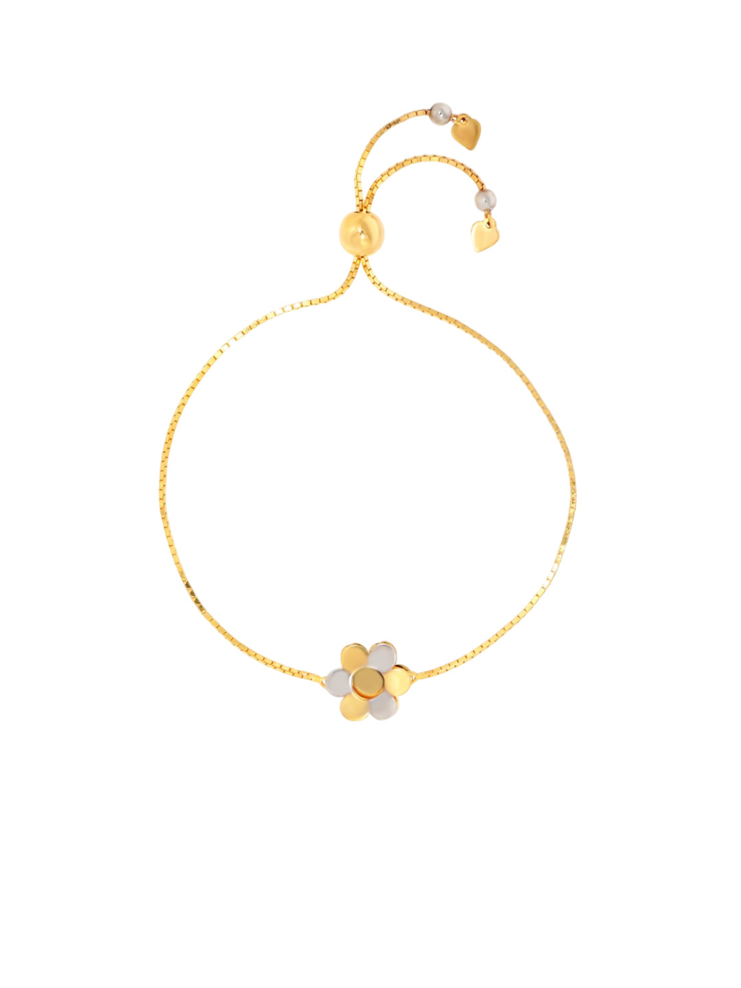 

BHIMA 22K Hallmark 916 Purity Yellow Gold Adjustable Bracelet