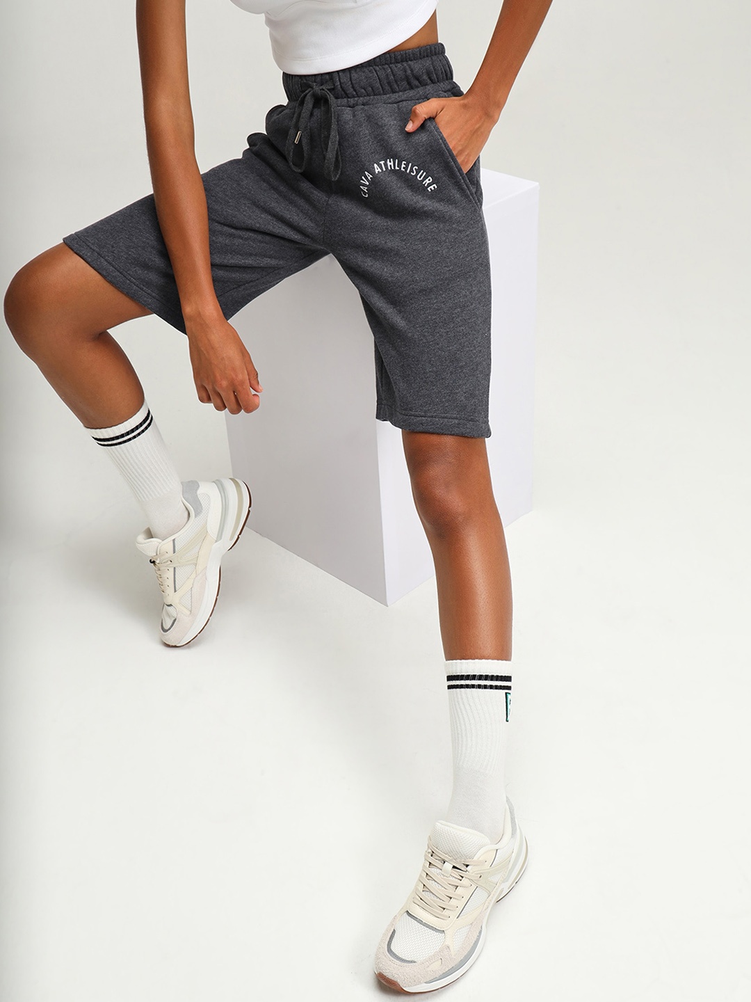 

CAVA Round Neck Top & Shorts Co-Ords, White