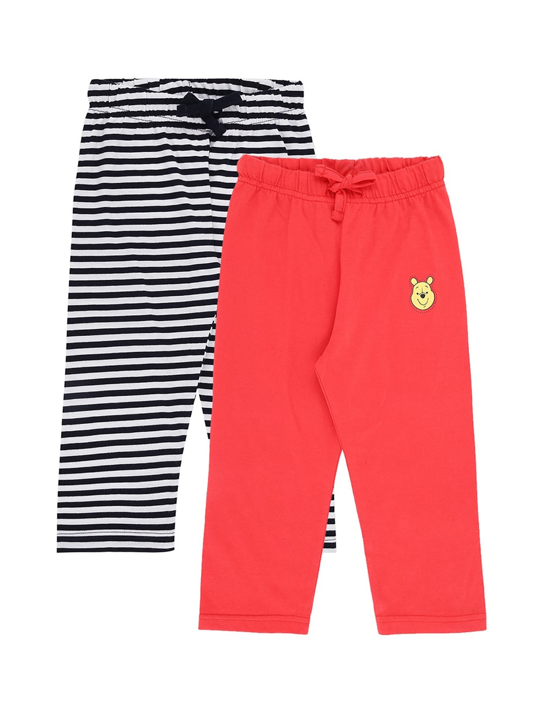 

Pantaloons Baby Infant Boys Pack Of 2 Cotton Lounge Pants, Coral