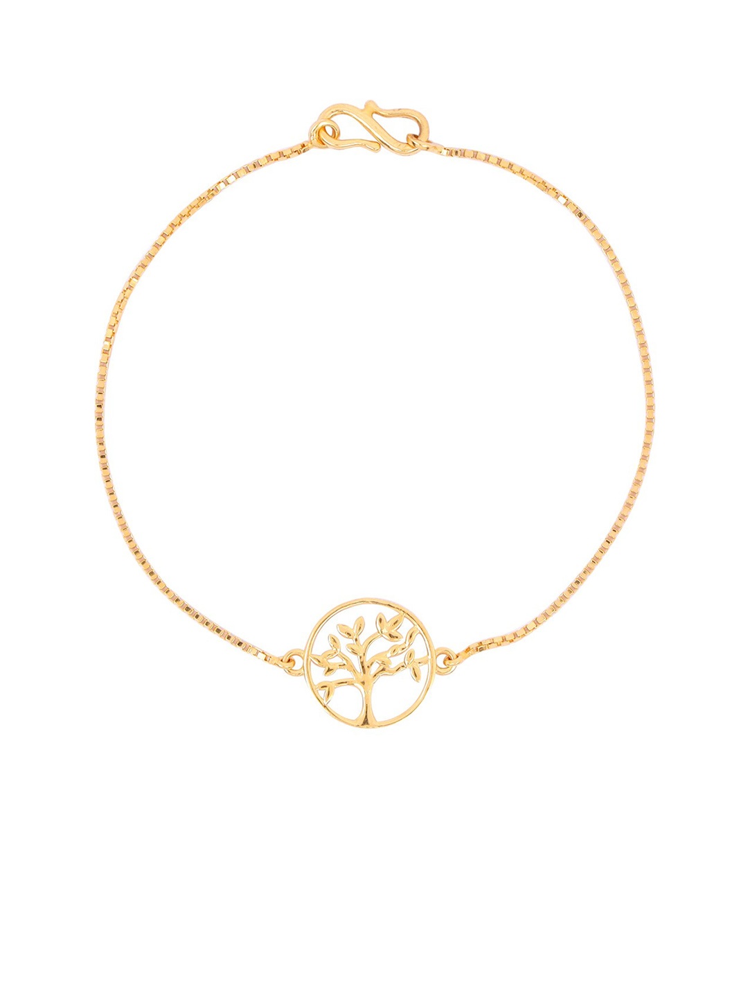 

BHIMA 22K Hallmark 916 Purity Yellow Gold Tree Design Bracelet