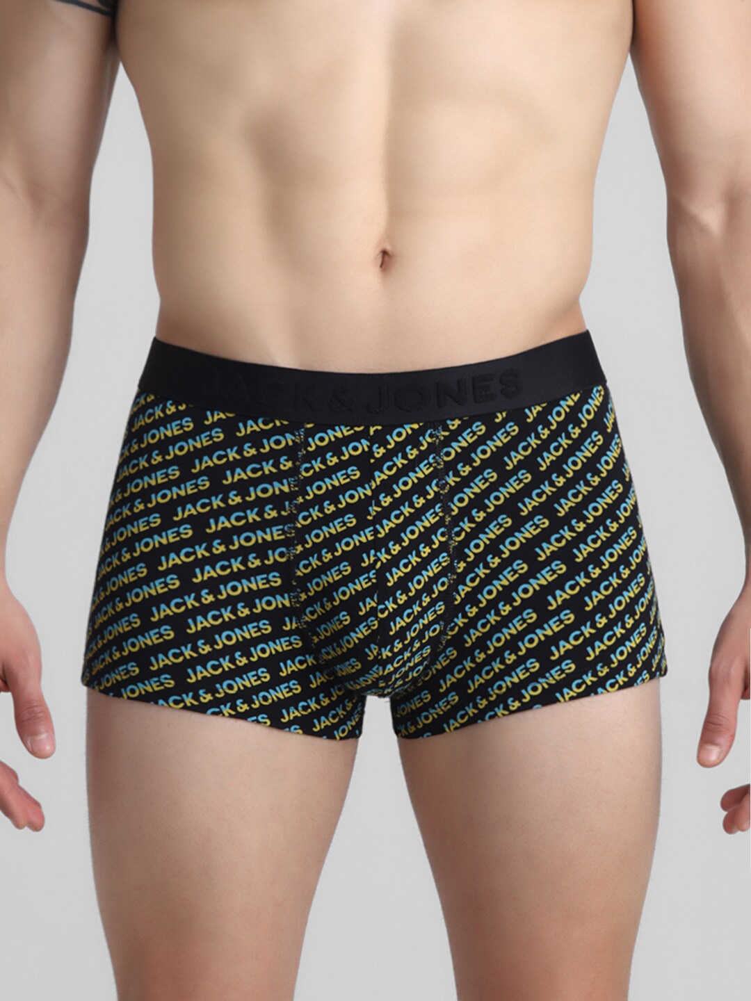 

Jack & Jones Printed Breathability Trunks 2672626001, Black