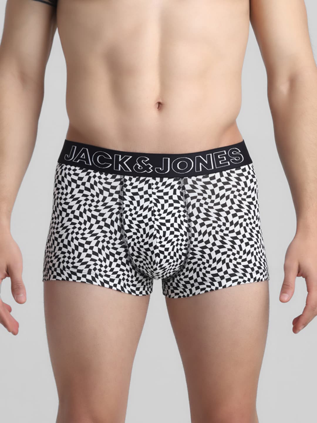 

Jack & Jones Printed Low Rise Trunk 2672622001, Black