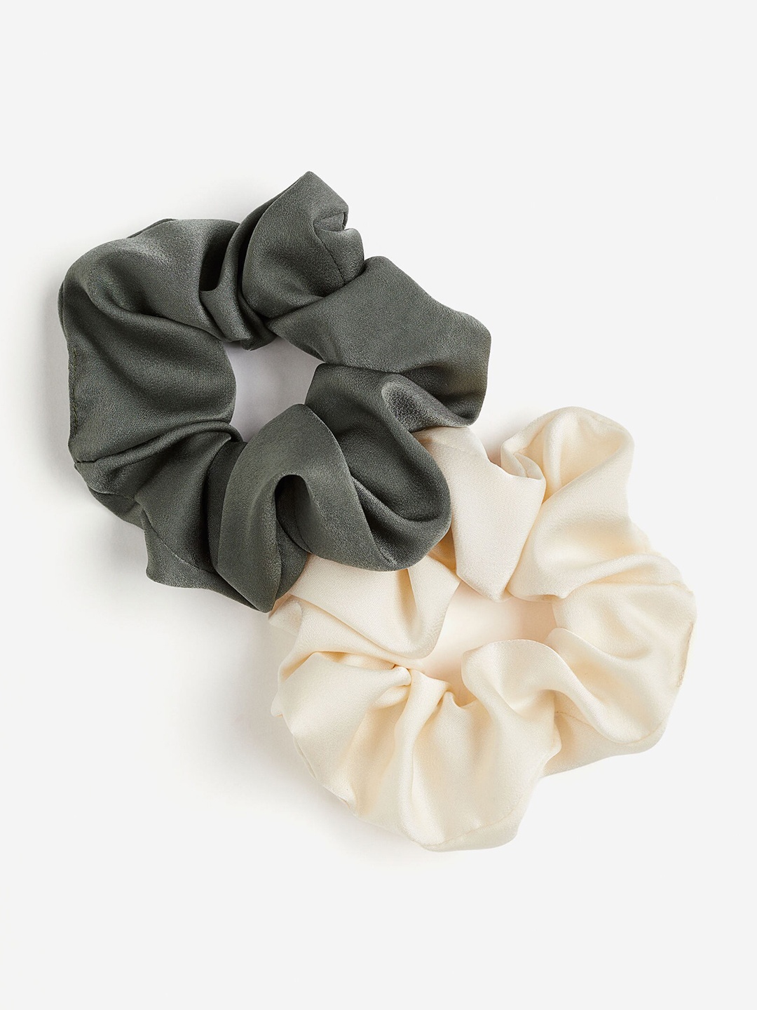 

H&M 2-Pack Scrunchies, Green