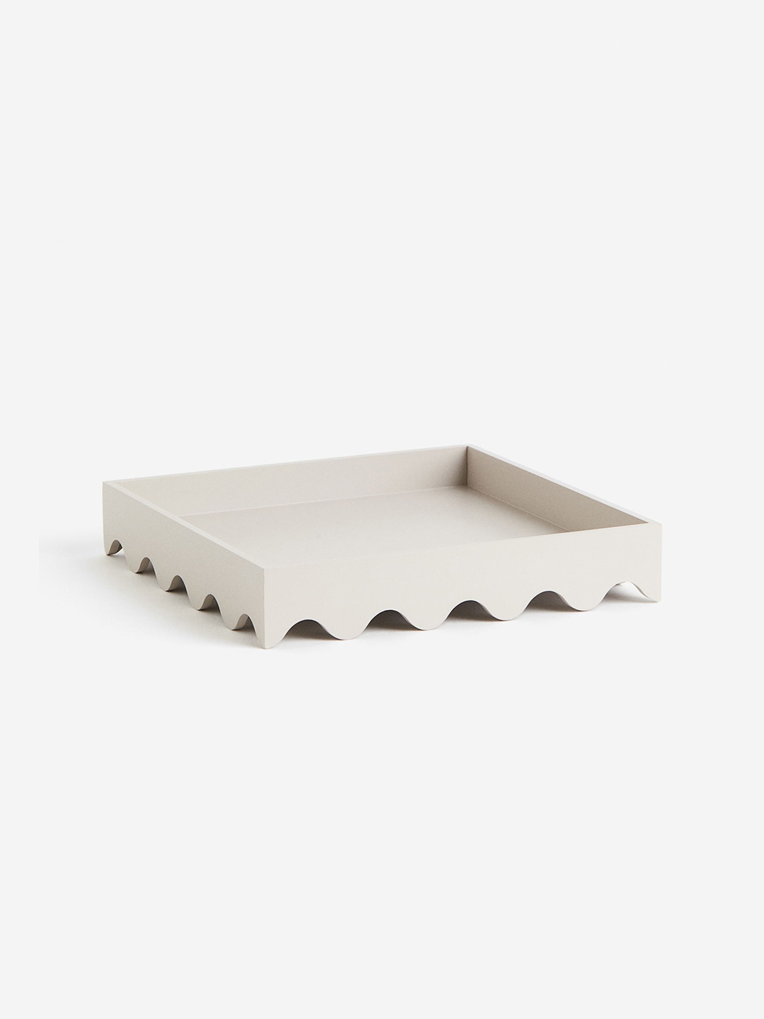 

H&M Beige Wooden Tray