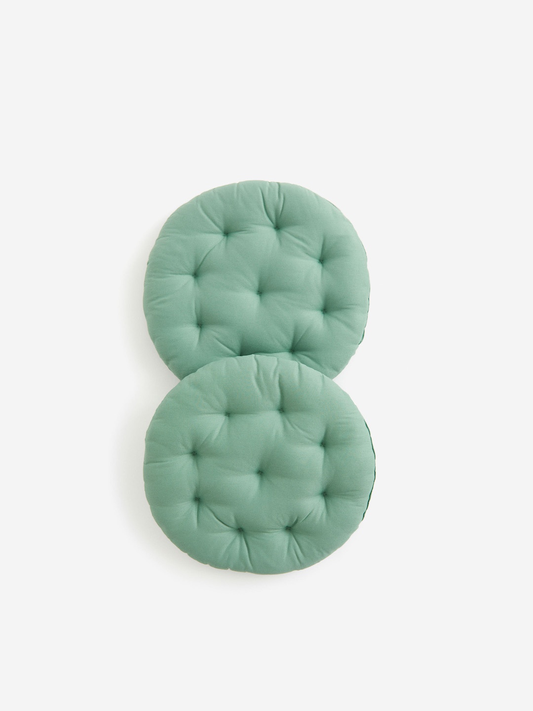 

H&M Green 2-Pack Round Seat Cushions