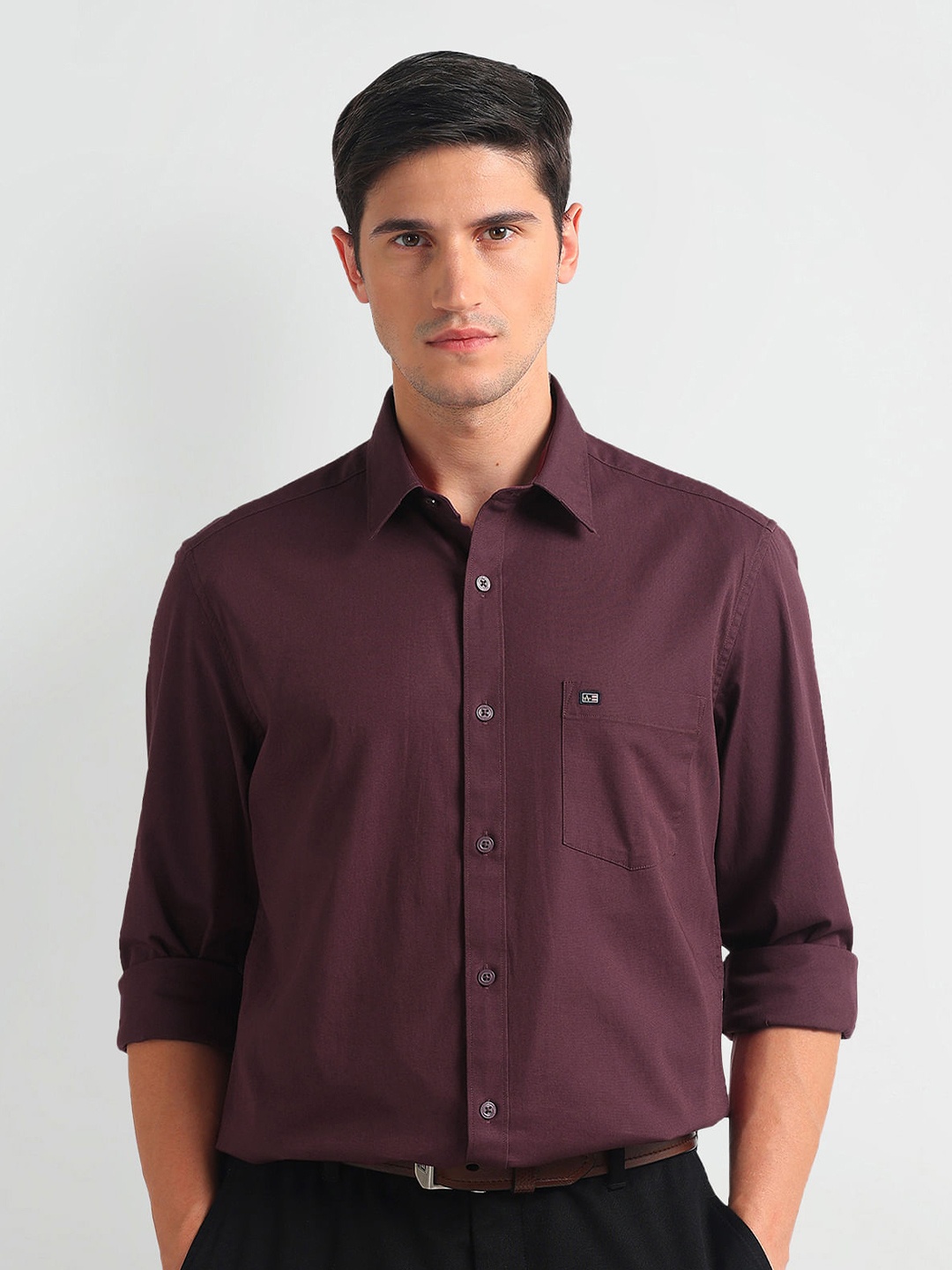 

Arrow Sport Slim Fit Casual Shirt, Red