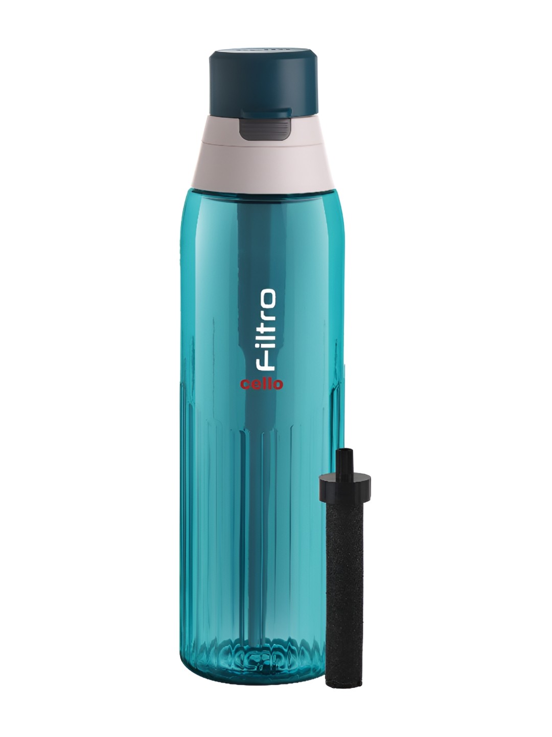 

Cello Green & White Single Plastic Printed Water Bottle