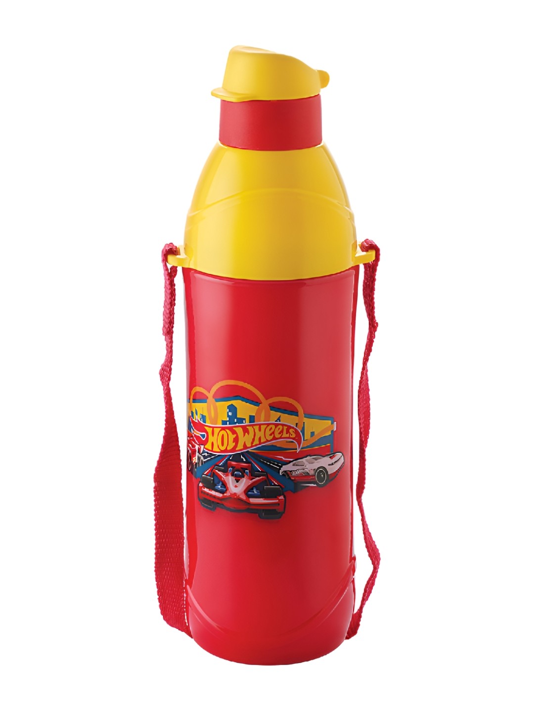 

Cello Red & Yellow Single Plastic Printed Water Bottle