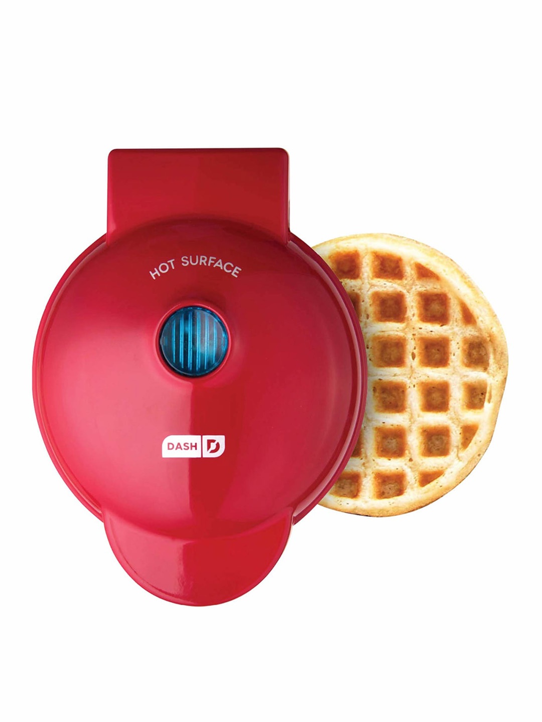 

Dash Mini Round Waffle Maker- 350W, Red
