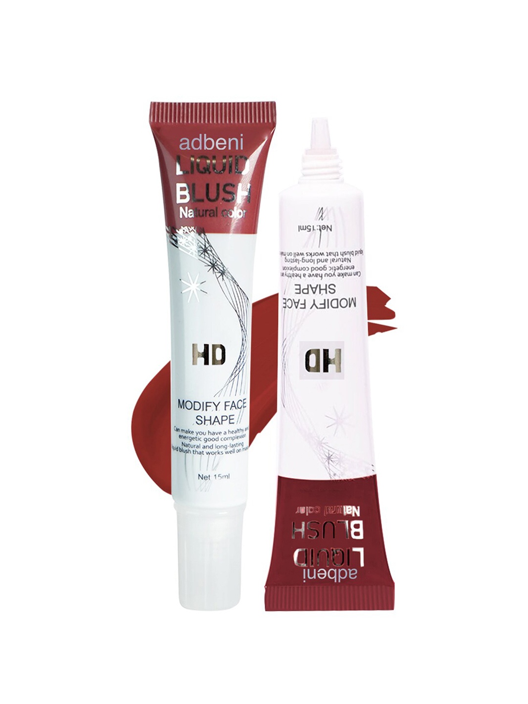 

Adbeni HD Liquid Blush With Vitamin E - 15ml - Blissful Blush 02, Red