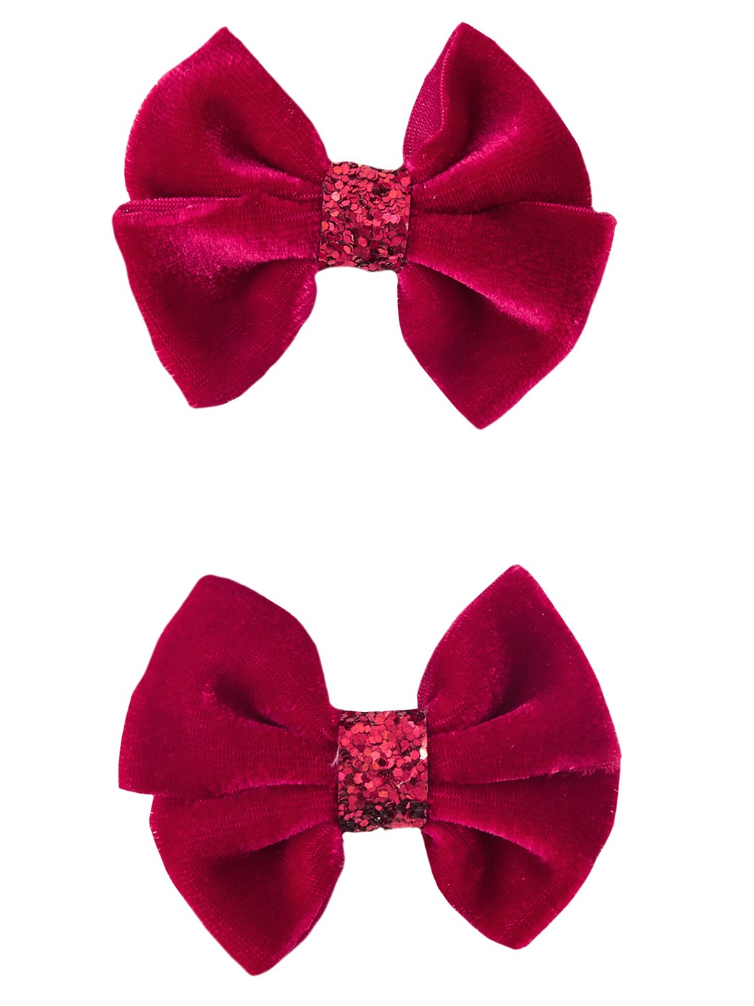 

Accessorize Girls Set of 2 Alligator Hair Clip, Red