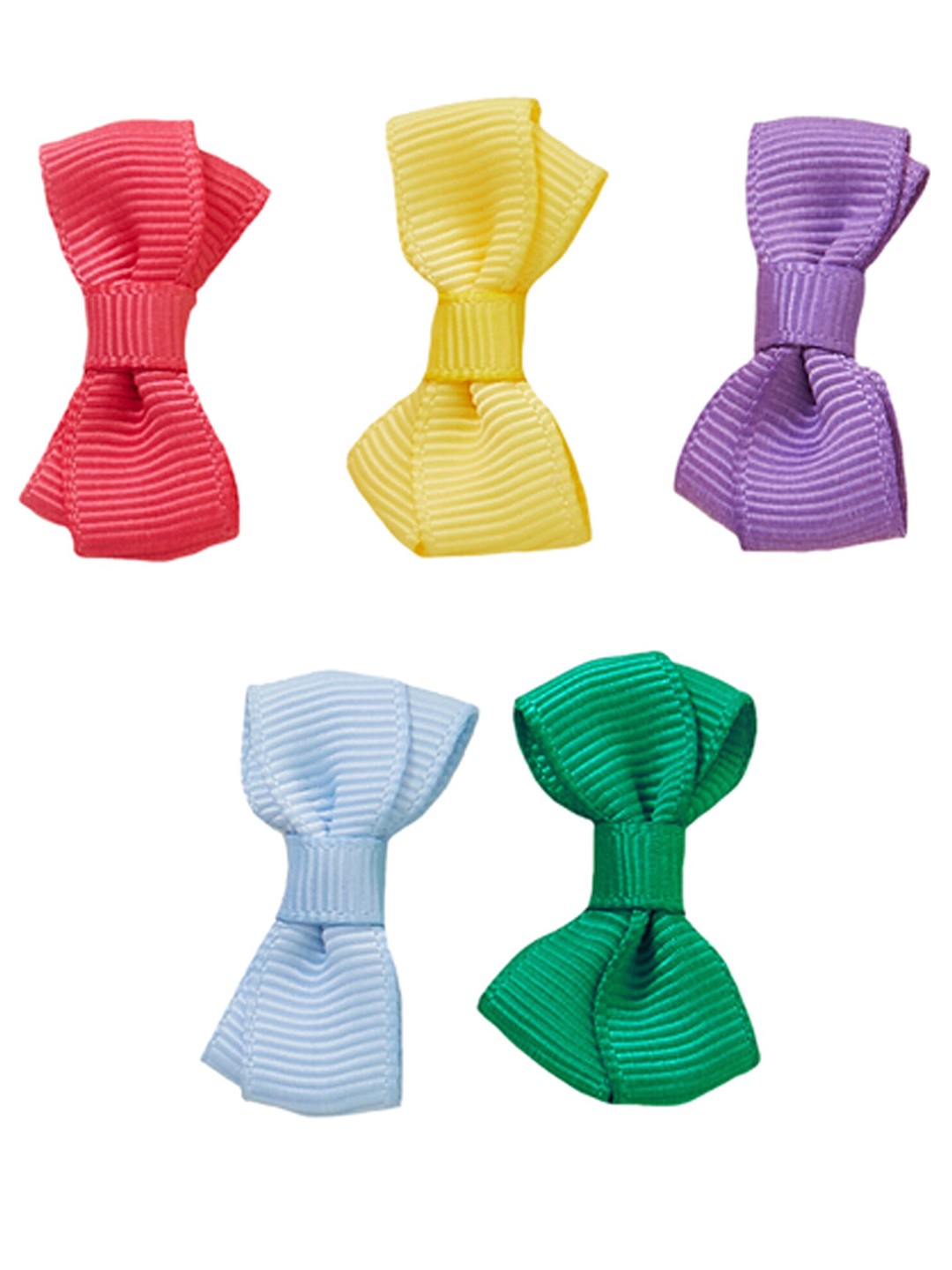 

Accessorize Girls Set of 5 Alligator Hair Clip, Yellow