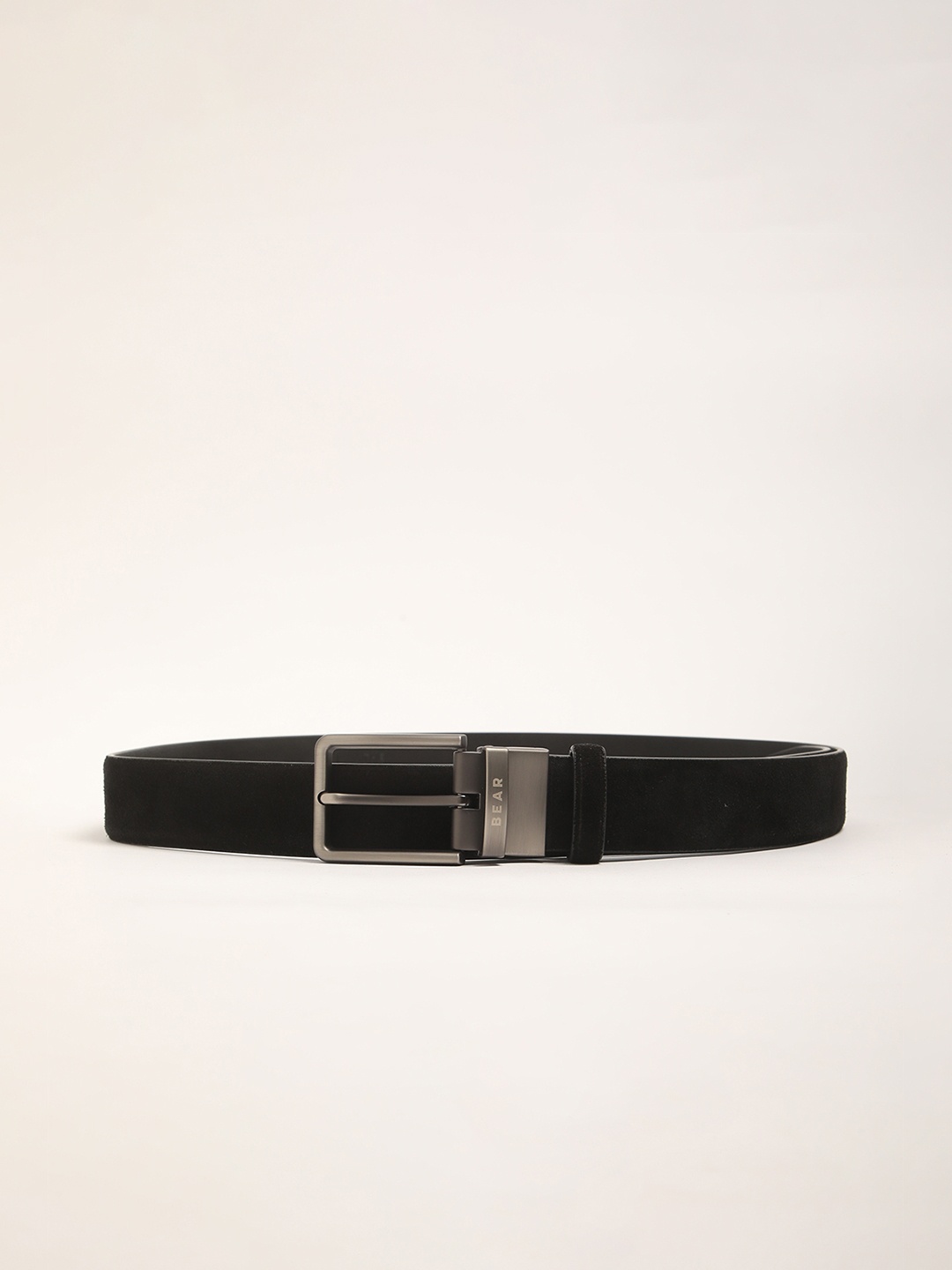 

THE BEAR HOUSE Men Reversible Formal Belt, Black