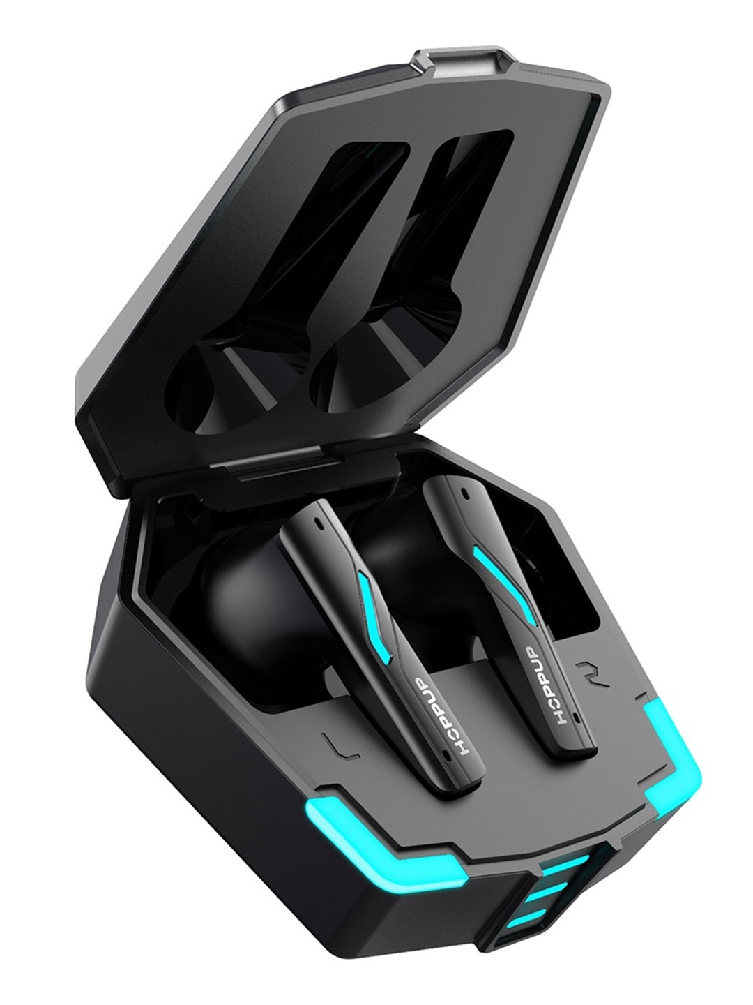 

HOPPUP Predator Xo4 Gaming Earbuds With 13MM Drivers, Black