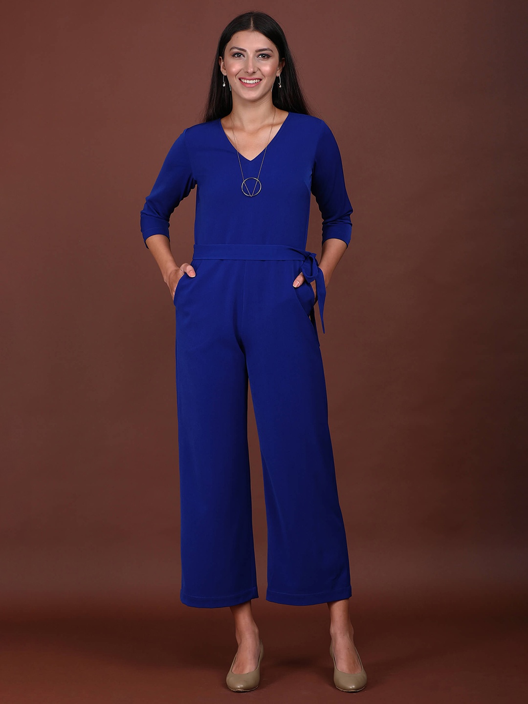 

SALT ATTIRE Basic Jumpsuit, Blue
