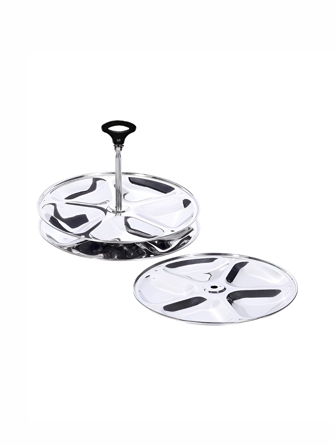 

USHA SHRIRAM Stainless Steel 3 Plate Idli Set