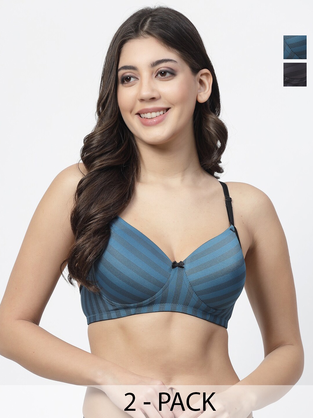

Docare Bra Full Coverage Lightly Padded, Blue