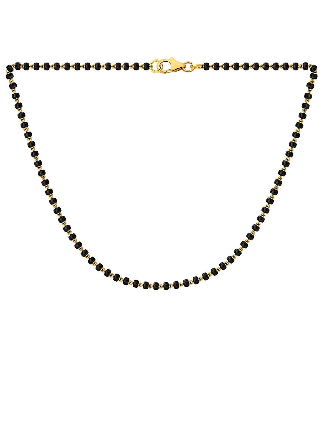 

Vighnaharta Gold-Plated Artificial Stones Mangalsutra