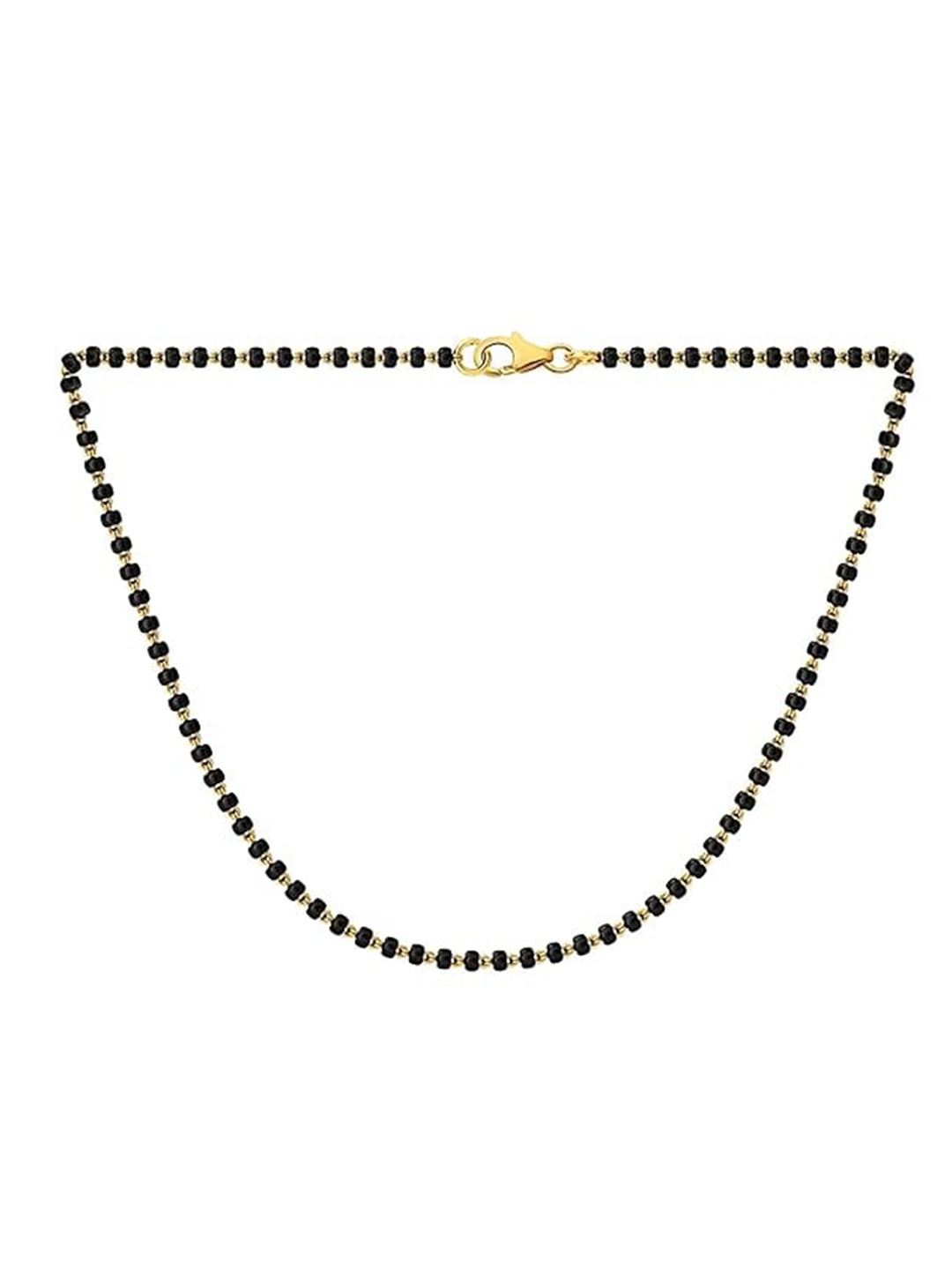 

Vighnaharta Gold-Plated Artificial Stones Mangalsutra