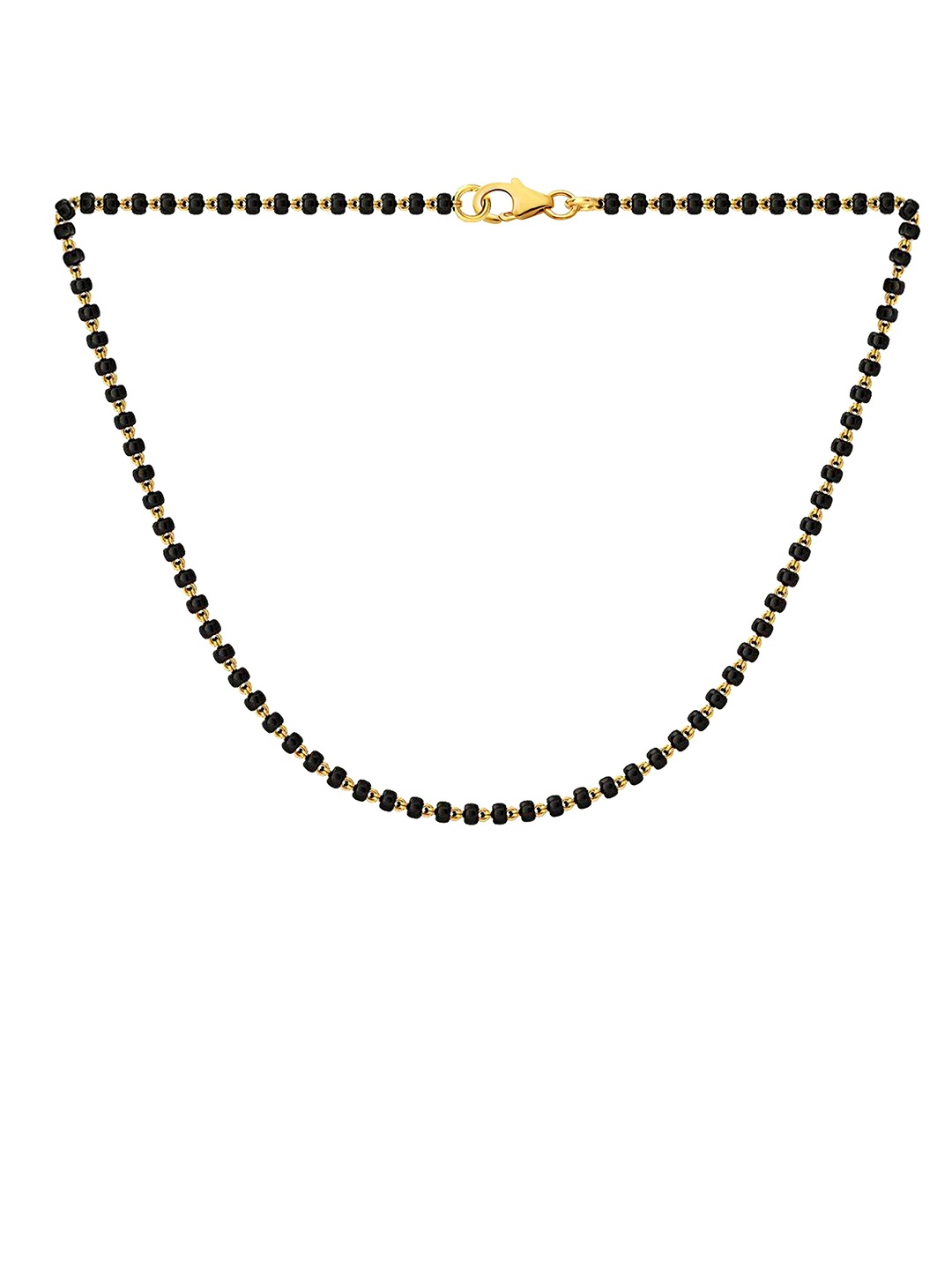 

Vighnaharta Gold-Plated Artificial Stones Mangalsutra