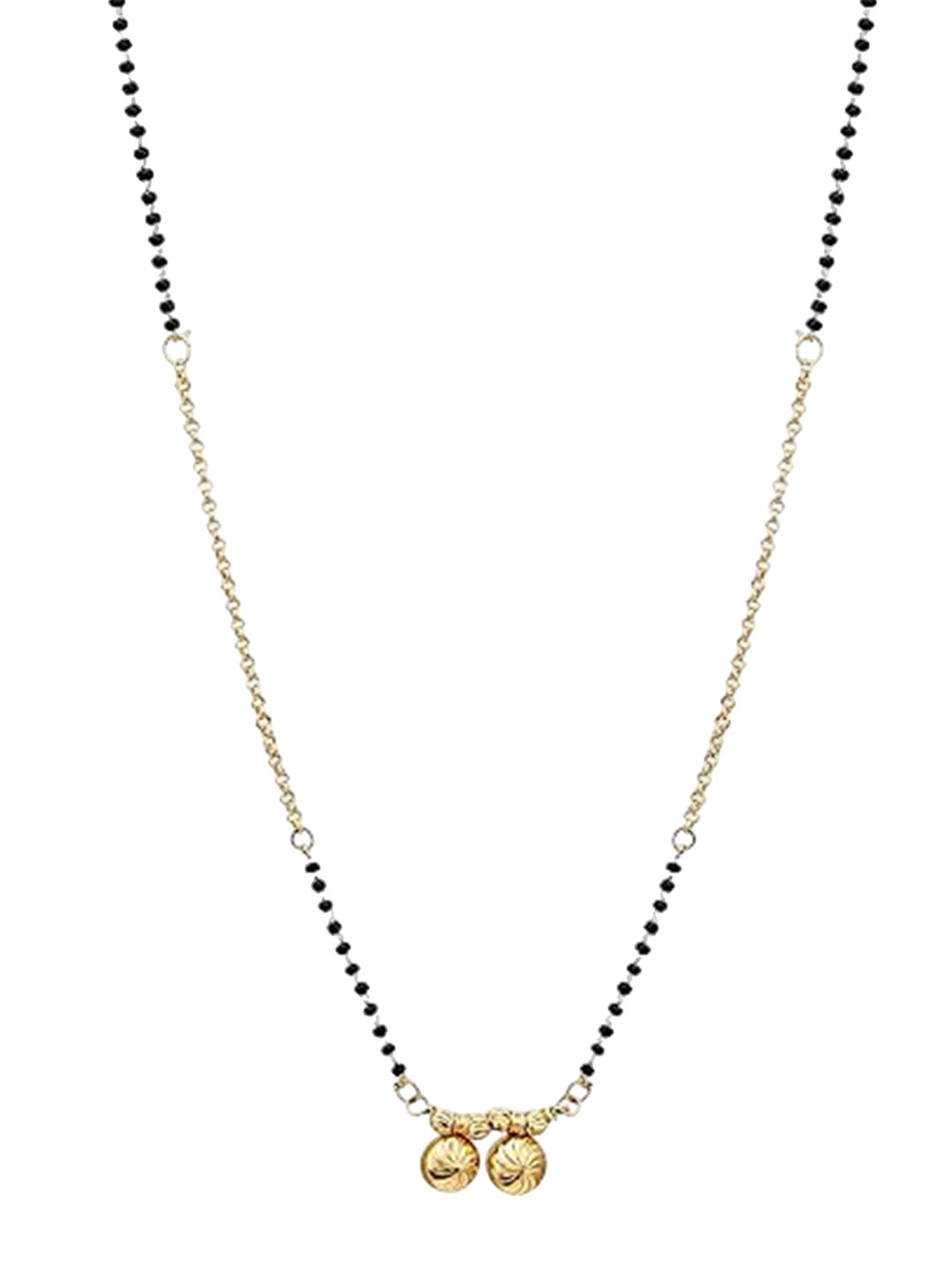 

Vighnaharta Gold-Plated Artificial Stones Mangalsutra