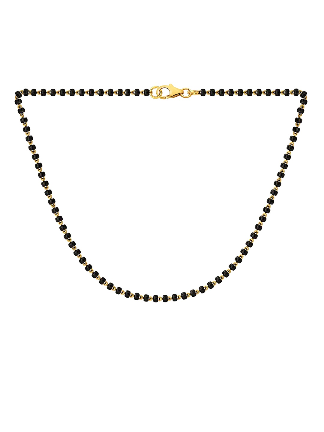 

Vighnaharta Gold-Plated Artificial Stones Mangalsutra
