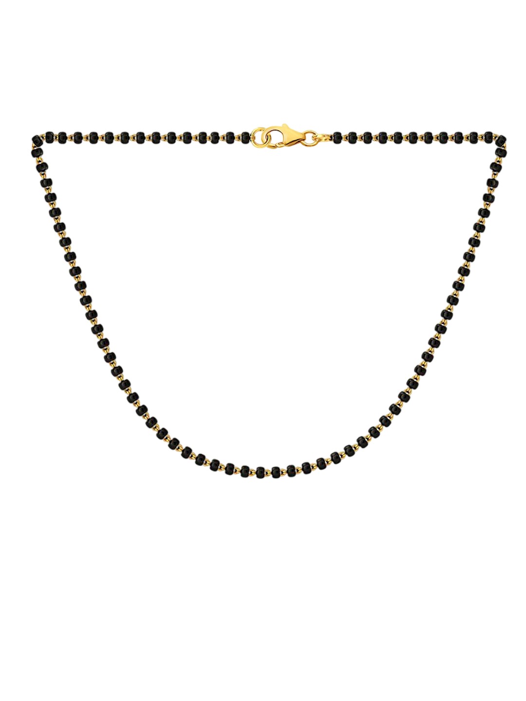 

Vighnaharta Gold-Plated Artificial Stones Mangalsutra
