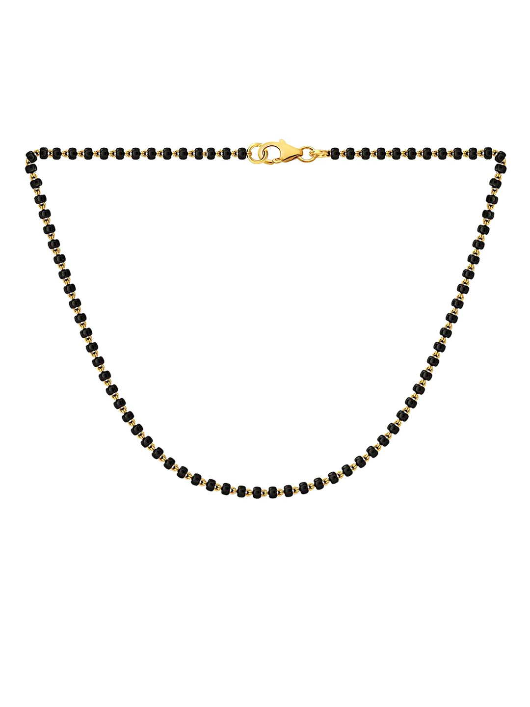 

Vighnaharta Gold-Plated Artificial Stones Mangalsutra