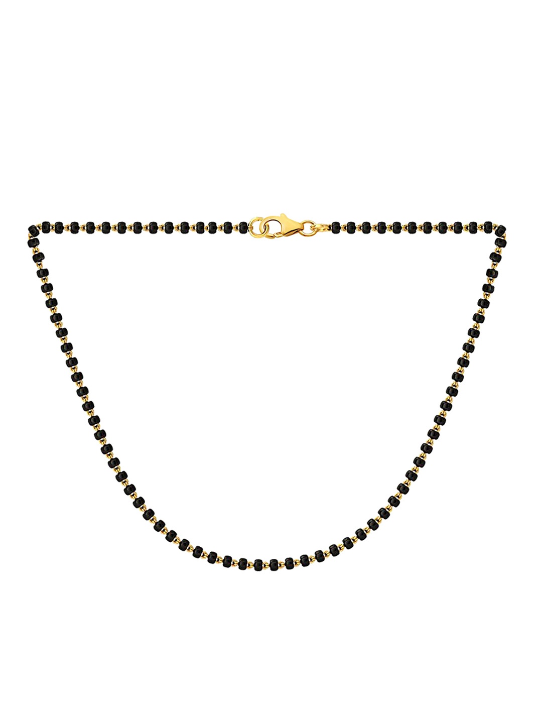 

Vighnaharta Gold-Plated Artificial Stones Mangalsutra